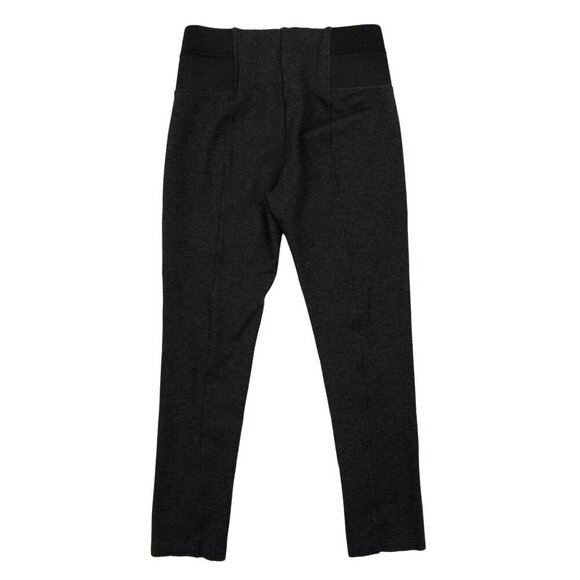 Soft Surroundings Payton Stretch Pants XS Gray Cropped Skinny Knit - Picture 2 of 8